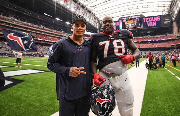 Laremy Tunsil and Kenny Stills